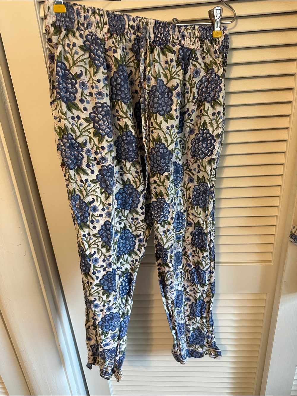 Floral Print Indian Cotton Pajama Set